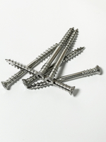 Cаморезы с двойной резьбой  для строительства террас TBS-drill A2 5,3x60 TX20  100 шт/упаковка