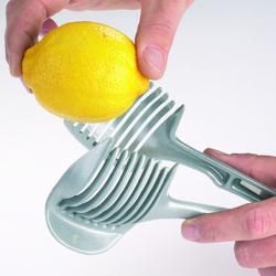 Держатель для нарезки овощей дольками Westmark Coated aluminium Германия детали