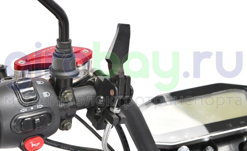 Электроскутер WHITE SIBERIA IKRA 5000w - (Черный) фото 20 фото №22