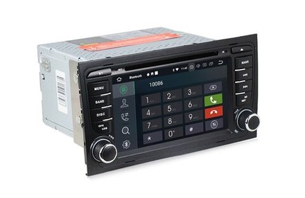 Магнитола для AUDI A4 2000-2008 (B6,B7) - Carmedia MKD-7074-P6 на Android 10, 6-ТУРБО ядер, 4ГБ-64ГБ