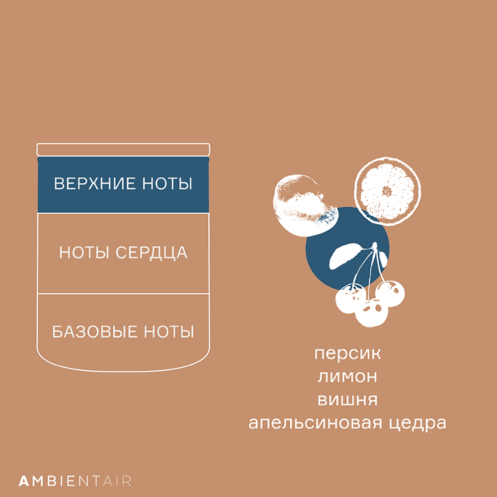 Свеча ароматическая Gifting, Bisquit&Berries, 40 ч