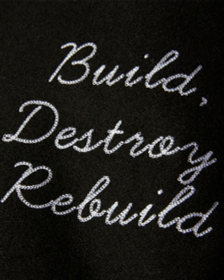 Куртка-бомбер HUF X Greddy Varsity Jac