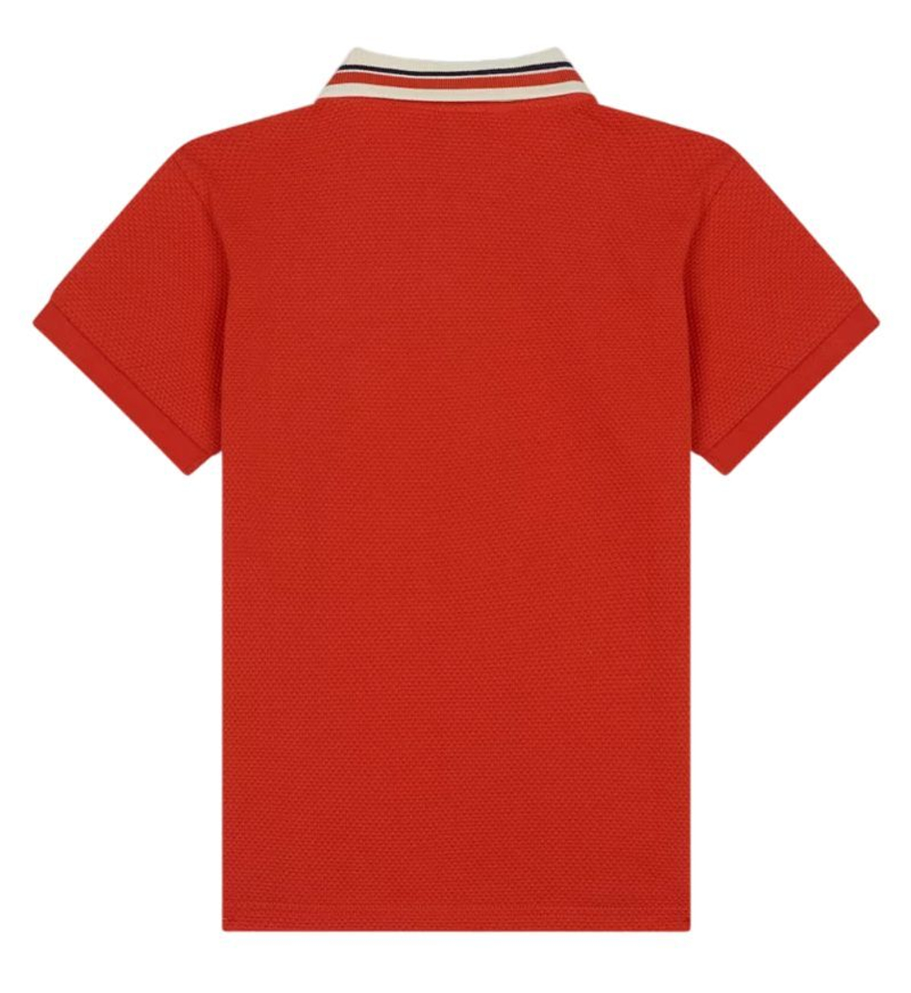 Футболка для мальчика теннисная Roland Garros Sebastien Polo Shirt - Оранжевый