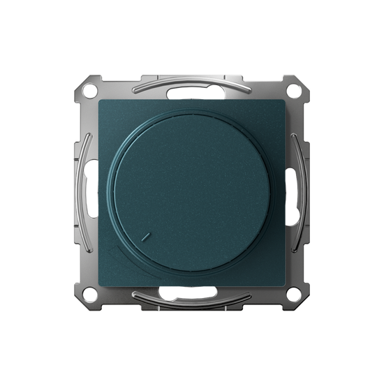 Светорегулятор поворотно-нажимной AtlasDesign 400Вт механизм изумруд SE ATN000823