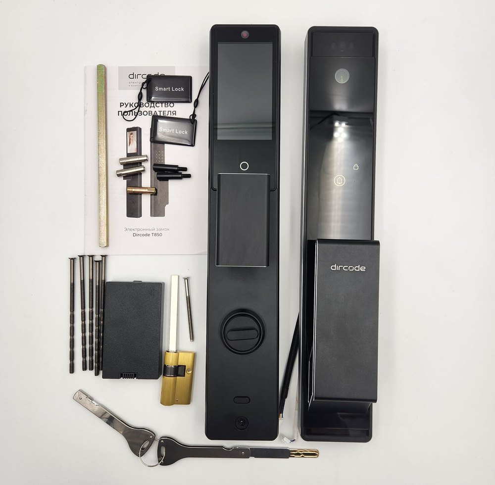 Умный электронный замок Dircode T850 с распознаванием по лицу и ладони