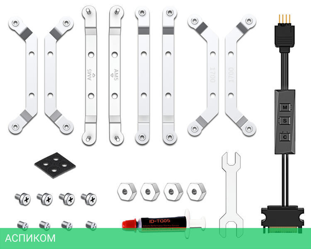 Кулер для процессора ID-Cooling IS-50 Max RGB V3
