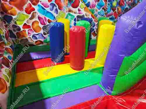 Коммерческий надувной батут Средневековое приключение 2