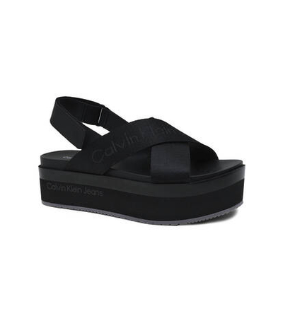 Босоножки CALVIN KLEIN JEANS - черный(YW0YW01362)