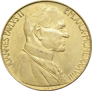 200 лир 1988 Ватикан
