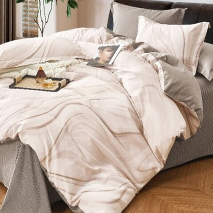 Комплект постельного белья "О. MONE", сатин, 100% хлопок. Пододеяльник и наволочки на молнии!!!