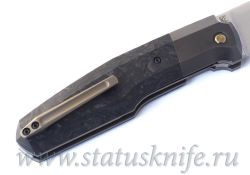 Нож CKF/Philippe Jourget FIF23 Marble (M390, титан+цирконий+ мраморный карбон)фотография - 6