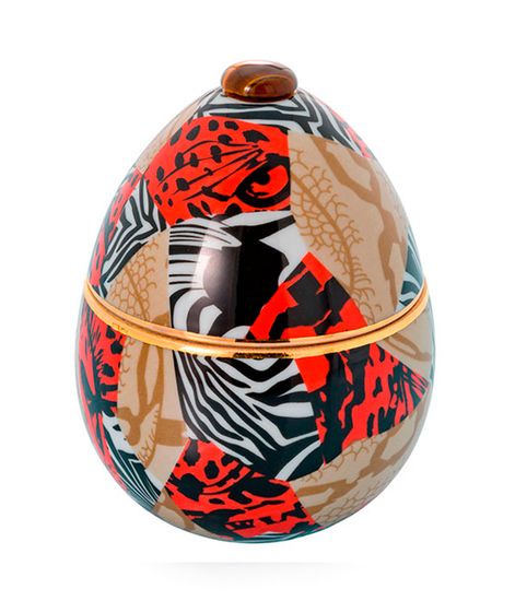Lion Dominator Egg, свеча Africa collection, Ladenac Milano