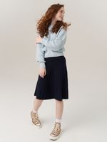 Юбка школьная для девочки AT883 синий