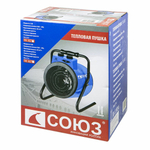 Тепловая пушка электрическая СОЮЗ ТПС-3027 3000Вт (ТПС-3027)