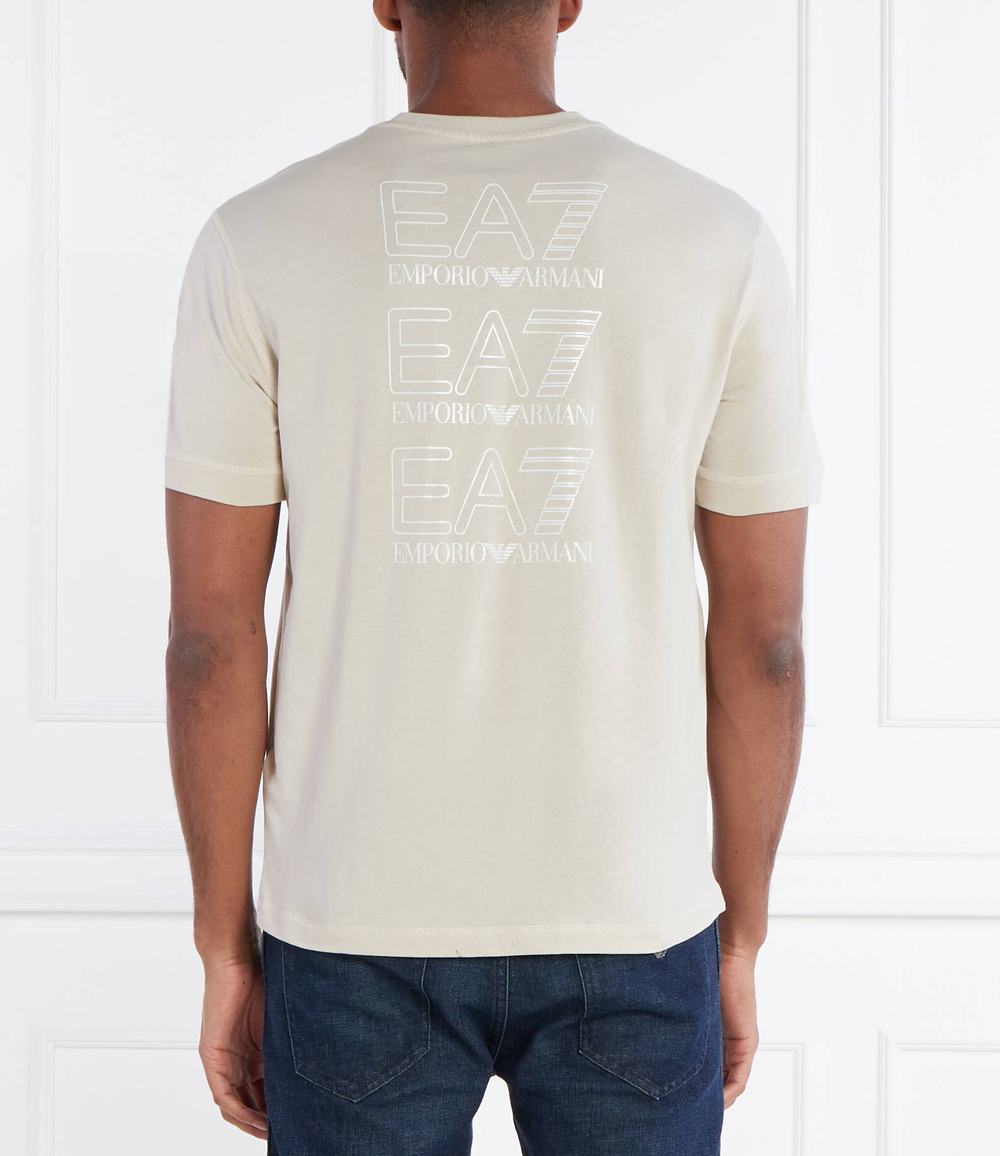 Футболка EA7 - экрю(3DUT02 PJTJZ)