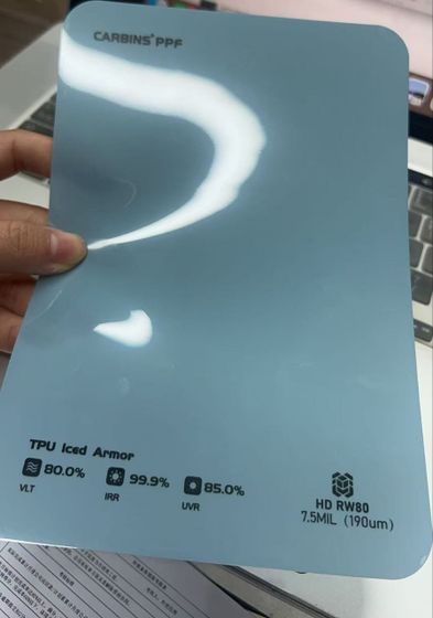 Carbins Iced Armor RW-80 PPF атермальная полиуретановая защитная антигравийная пленка