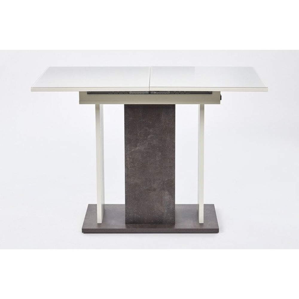 Стол кухонный обеденный раздвижной Сарбия/Серый, Аврора, 120х75х75,5 см АКВИЛОН