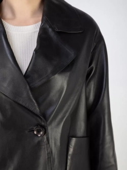 Куртка кожаная натуральная Турция блейзер