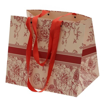 GAEM Пакет подарочный XL (бумага 250г/м2, блок 12шт), L36 W26 H31 см