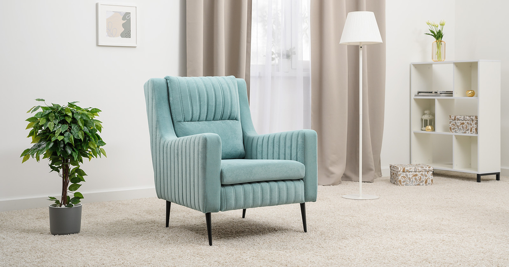 Изабель кресло для отдыха (ментол)