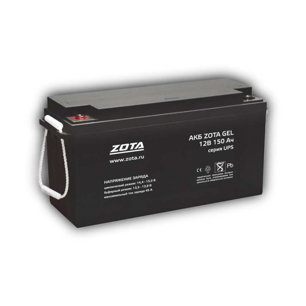 Аккумуляторная батарея Zota GEL 150-12 Аккумуляторная батарея Zota GEL 150-12
