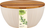 Миска-салатница ROSEMARE 2,8 л с деревянной крышкой Sugar&Spice