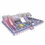 Большой сухой бассейн «Волшебный Городок», 6х5х2,8 м — для детских развлекательных центров