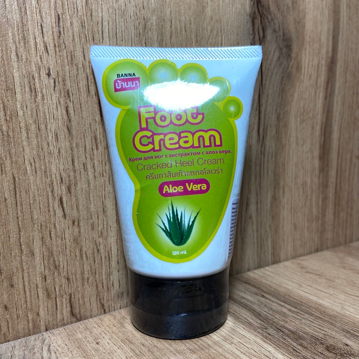 Крем для ног Banna Foot Cream Aloe Vera Алоэ Вера 120 мл