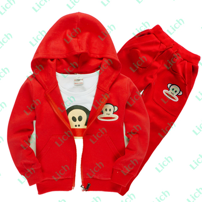 Костюм спортивный детский с принтом обезьяны