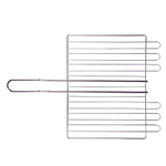 Решетка гриль 260 х 320 х 65 мм. объемная хромированная Camping Palisad