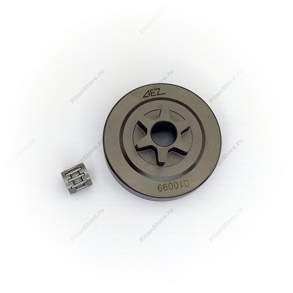 Корзина сцепления б/п Echo 3050/350/WES-3500 (3/8"Picco-6, 59.5/13-мм, цельная, подшипник) [AEZ]