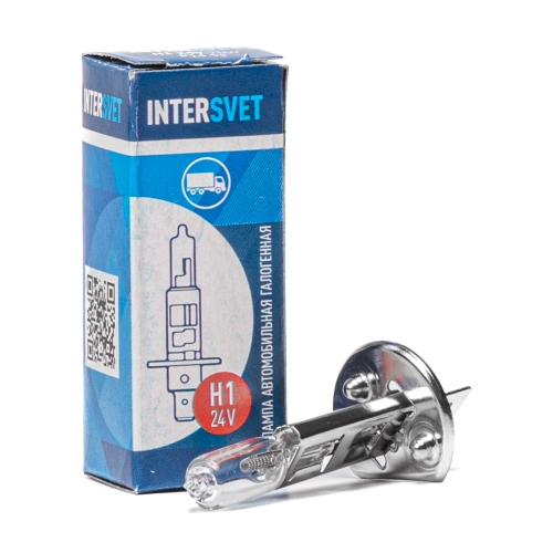 Автолампа галогенная H1, 24 В, 70 Вт, P14.5S