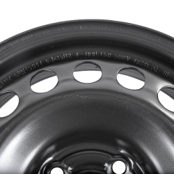 Диск штампованный R15 6J 4x100/60.1 ET50 GANZ Black GRN15041