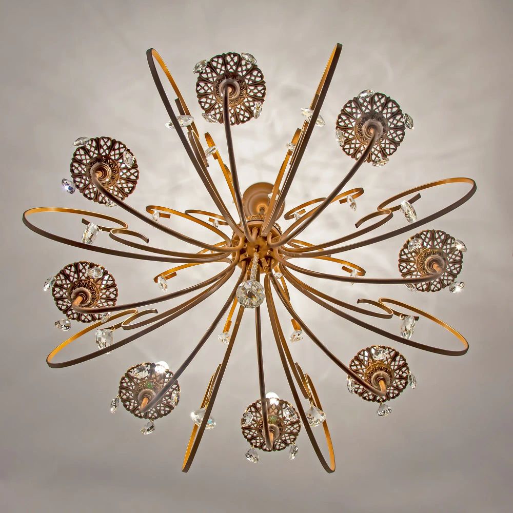 Citilux Марлен CL411181 Люстра подвесная Кофейная