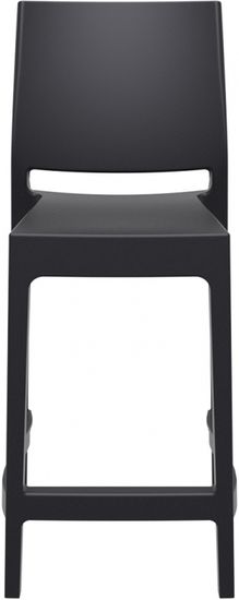 Стул пластиковый полубарный Maya Bar 65 черный