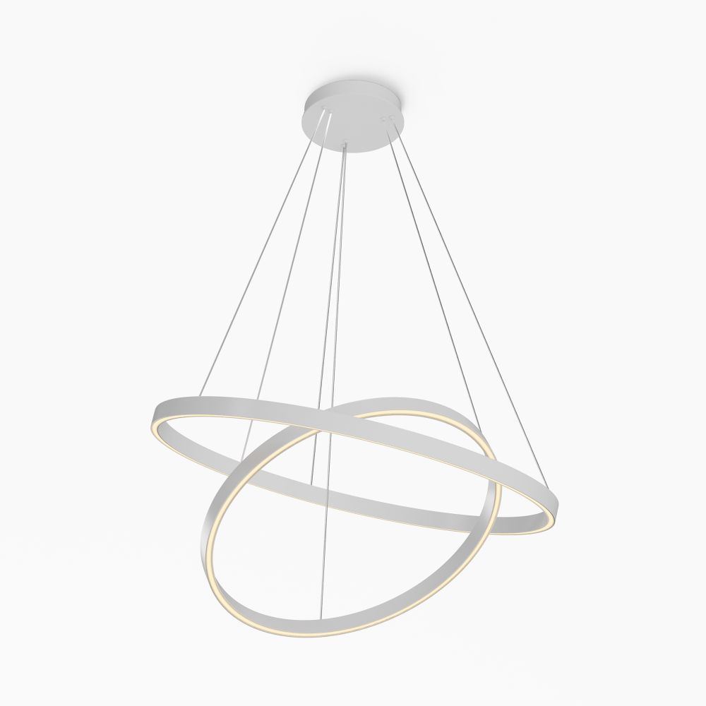 Люстра подвесная светодиодная Maytoni Rim MOD058PL-L74WK