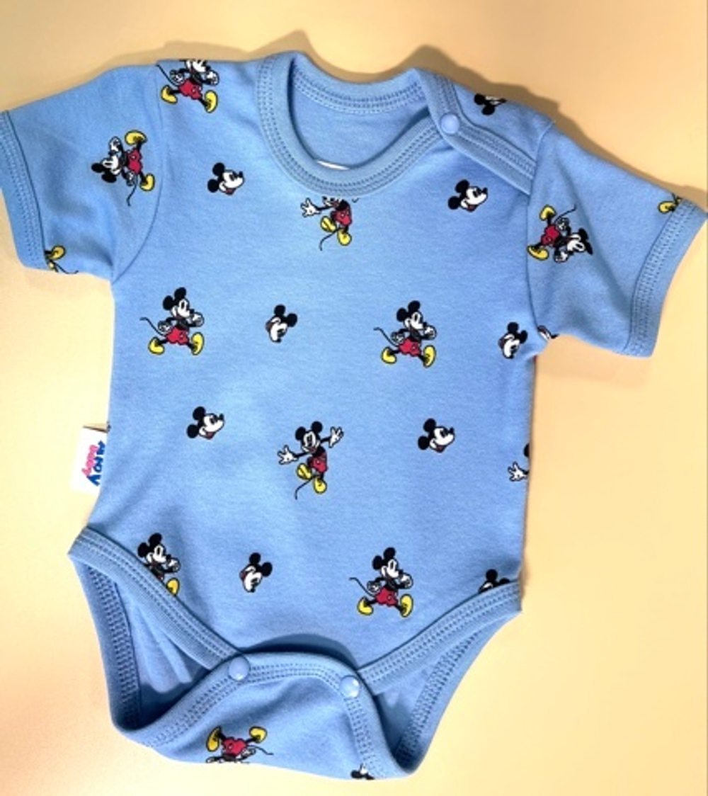 Боди с коротким рукавом "Микки"