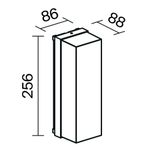 Настенный светильник (бра) Outdoor O450WL-01GF