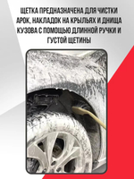 Glosswork Fender Brush Щетка для арок с длинной изогнутой ручкой