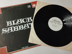 Винтажная виниловая пластинка LP Black Sabbath Группа Блэк Саббат (СССР 1990) Paranoid