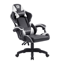 Кресло офисное Игровое кресло Companion Черный / белый,класс 3,металл,PU DEFENDER