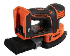 Аккумуляторная плоскошлифовальная машина Black&Decker BDCDS18N
