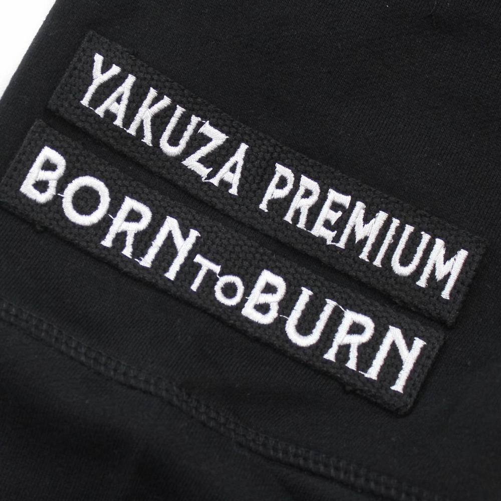 Худи черное Yakuza Premium 3823B