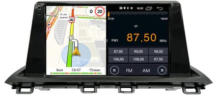 Магнитола для Mazda CX-4 2016-2024 (без штатного монитора) - Parafar PF094FHD на Android 13, 8-ядер, 2Гб+32Гб, CarPlay, 4G SIM-слот