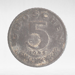 Austria, 5 Groschen, 1948, F