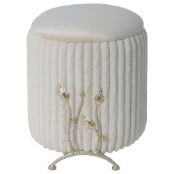 Банкетка Терра Грасс Айвори Мраморное золото