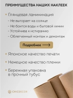 Наклейка интерьерная на холодильник Цветы на темном фоне