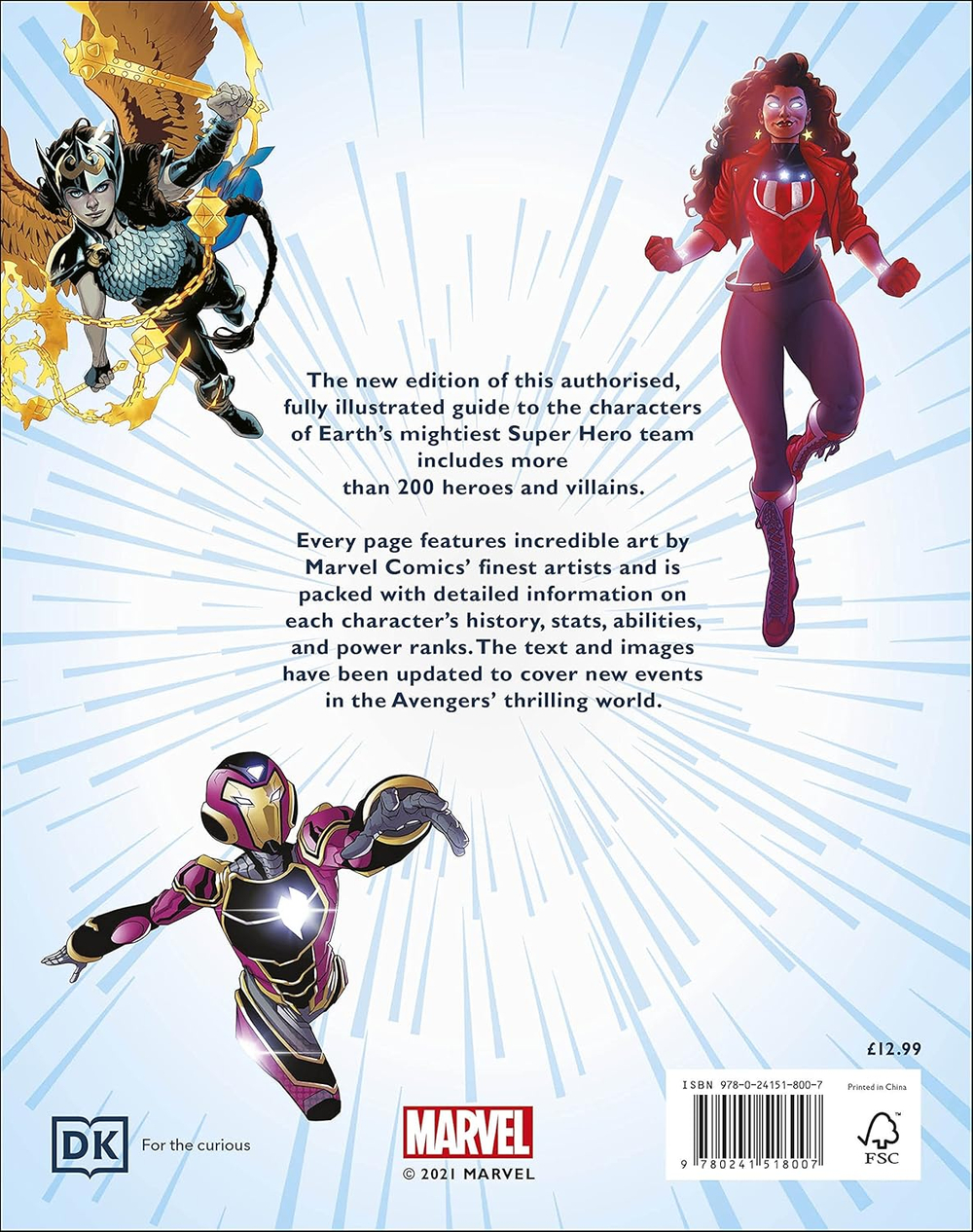 Marvel Avengers The Ultimate Character Guide New Edition