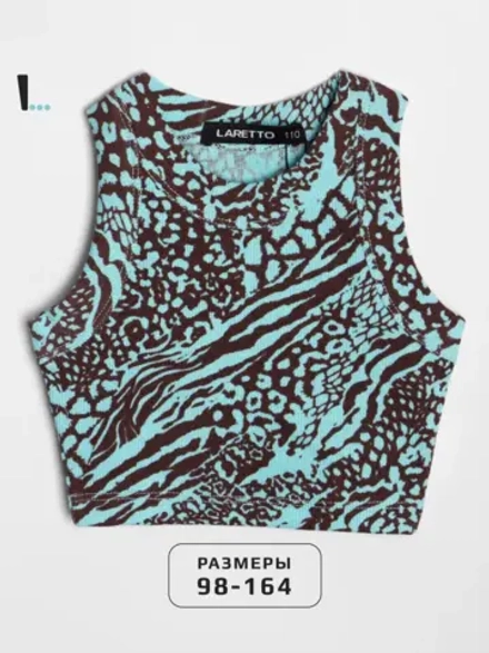 Топ для девочки летний