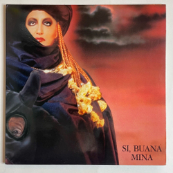 Винтажная виниловая пластинка LP Mina Si, Buana (Italy 1986)
